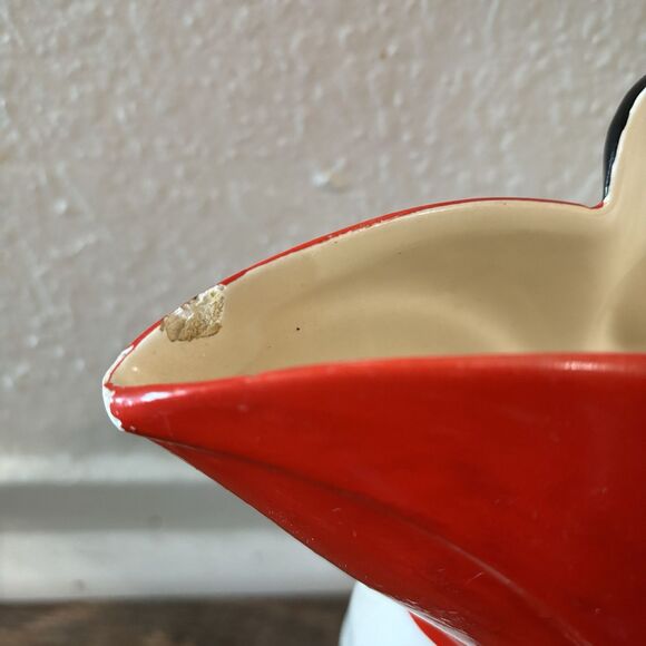 Rare Toucan Bird Pitcher Creamer Czechoslovakia Ditmar Urbach 9” Tall READ - Picture 2 of 10